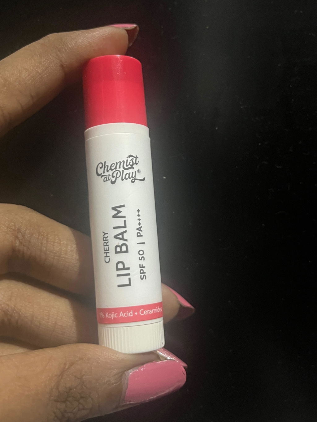 lip balm with kojic acid and vitamin c Kesar & The Derma Co 1% Kojic