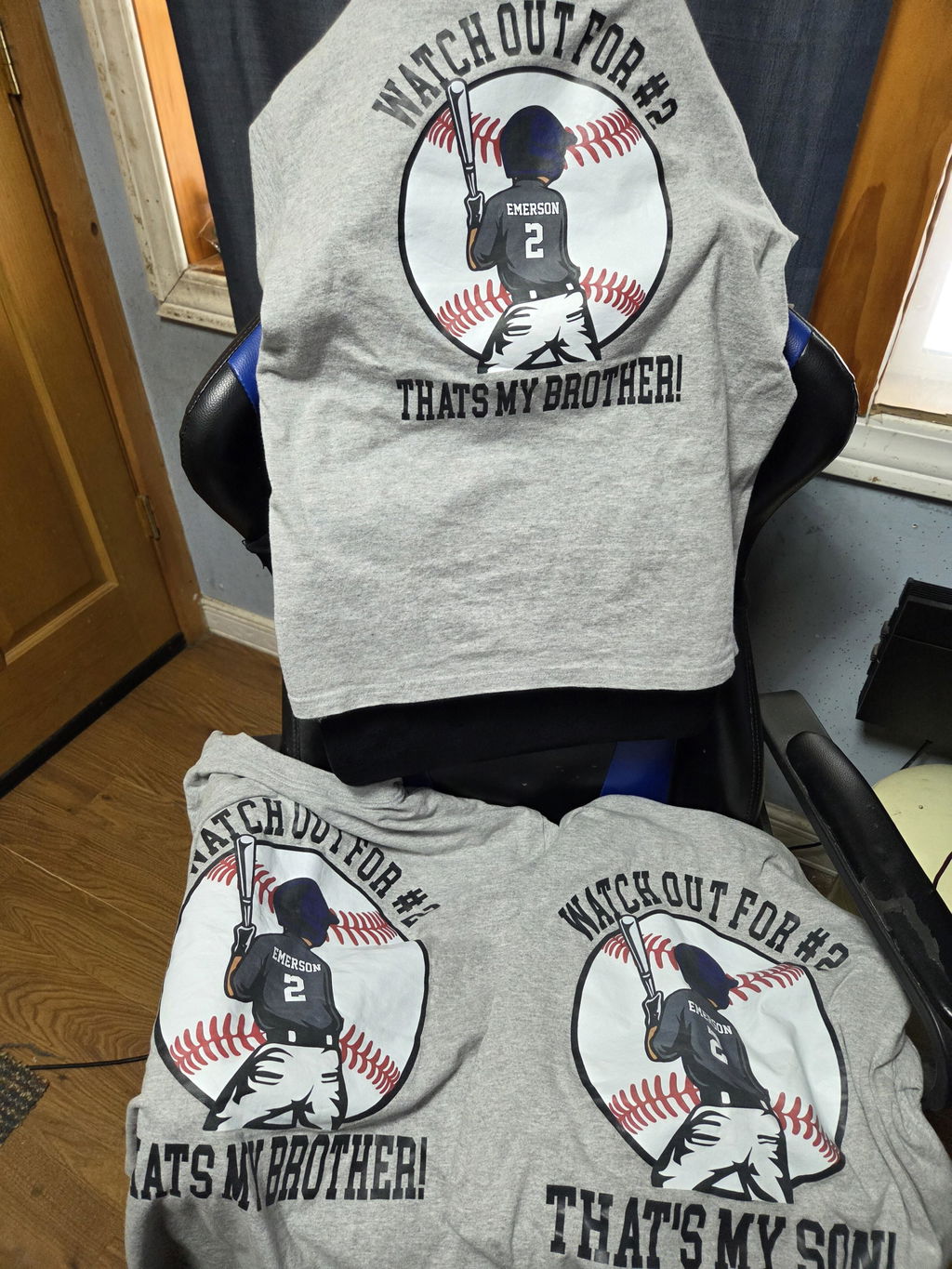 Personalized Baseball Softball Mom Ballpark Mom Shirt Those Are My Kids Sweatshirt Gift For Sport Family T1807