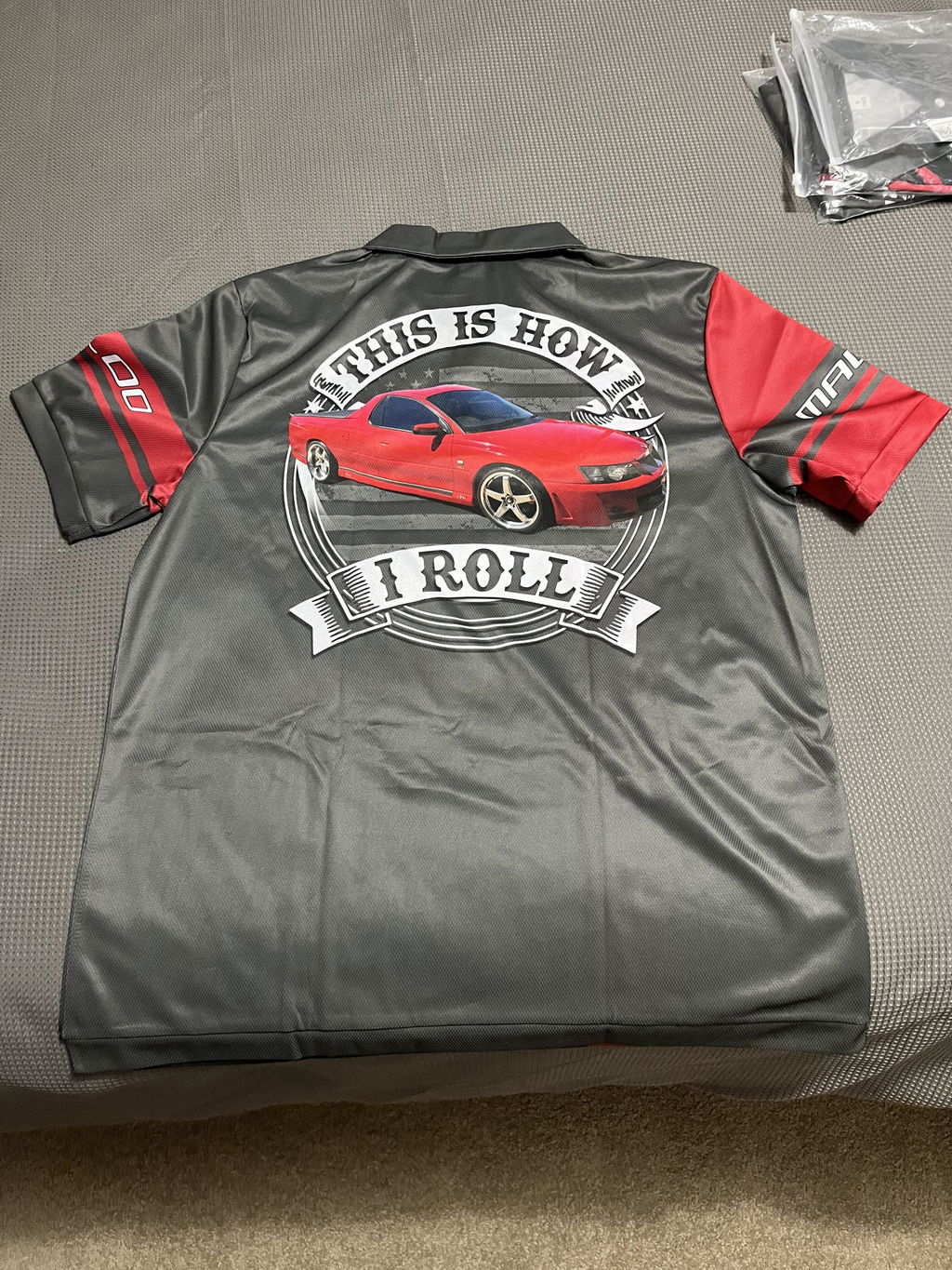 This Is How I Roll - Custom Photo Classic Car Shirt - Personalized Upload Vehicle Photo