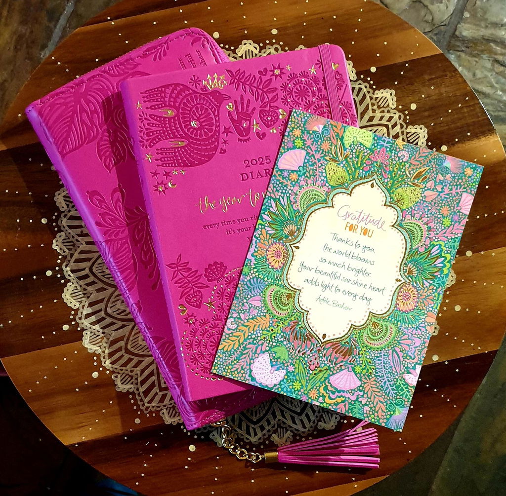 2025 Diary Planner | The Year to Rise Strong - Positively Pink