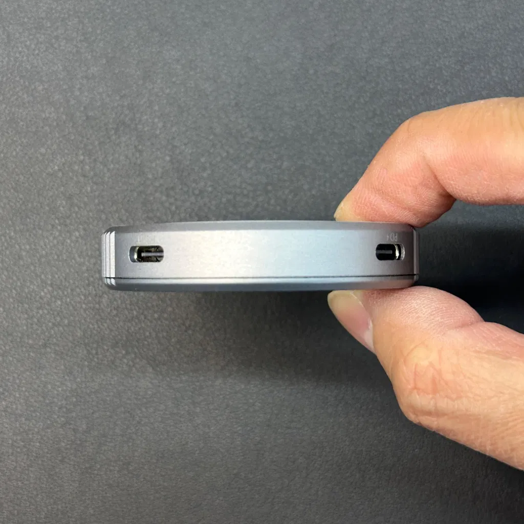 MagHub Go- 3-in-1 Portable SSD Enclosure and USB-C Hub with Fingerprint Encryption