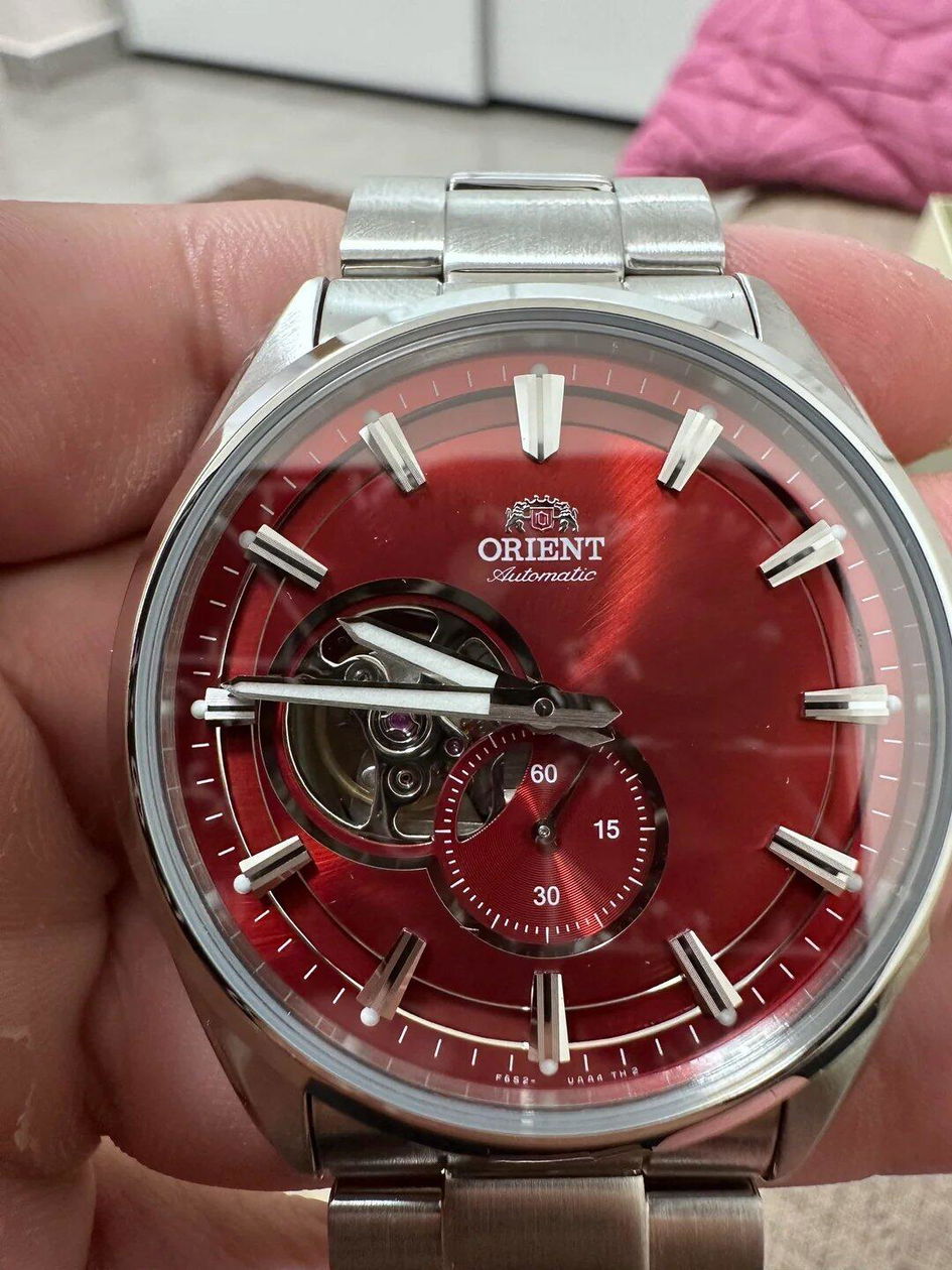 ORIENT RN-AR0010R Contemporary Semi-Skeleton Automatic Me | IPPO