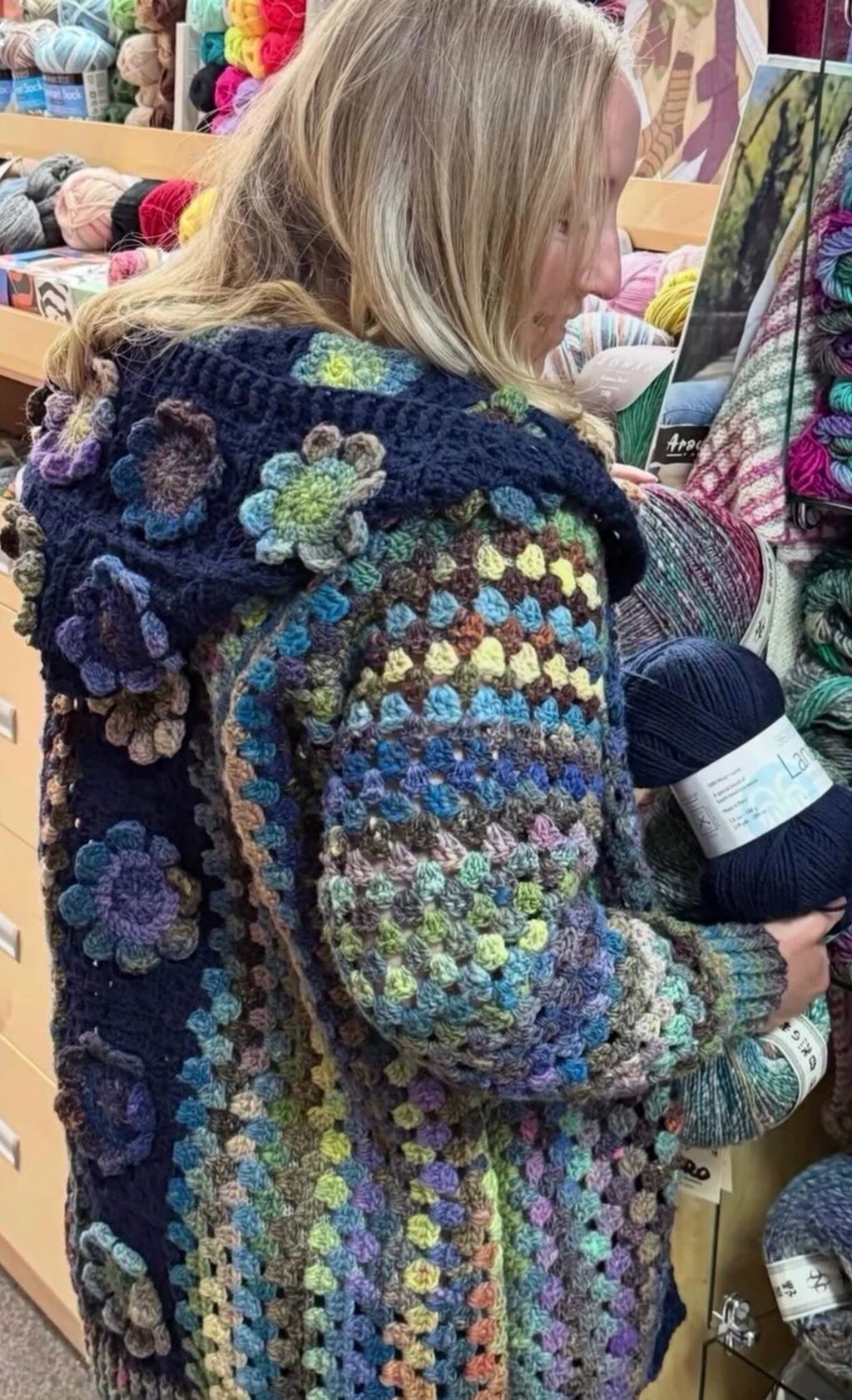 Awesome Blossom Hoodie Crochet Pattern – IraRott Designs