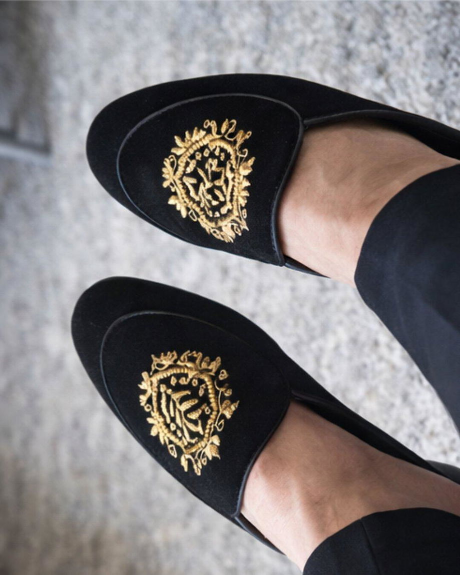 ITALIAN VELVET MULE – Italian Shoes Company
