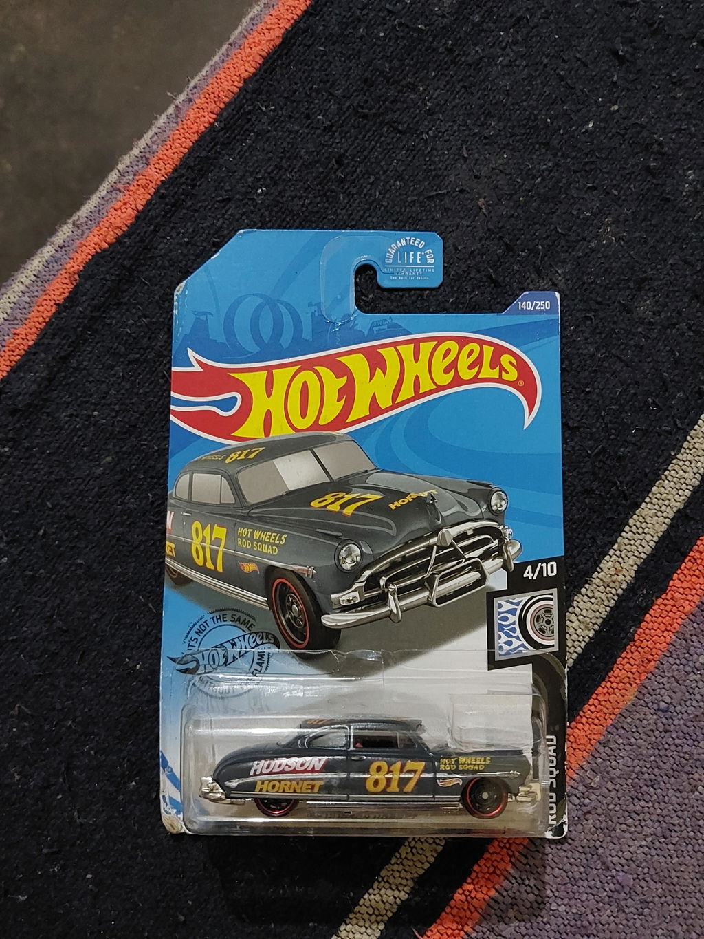 CREASED CARD - HOT WHEELS - 52 HUDSON HORNET - 2A
