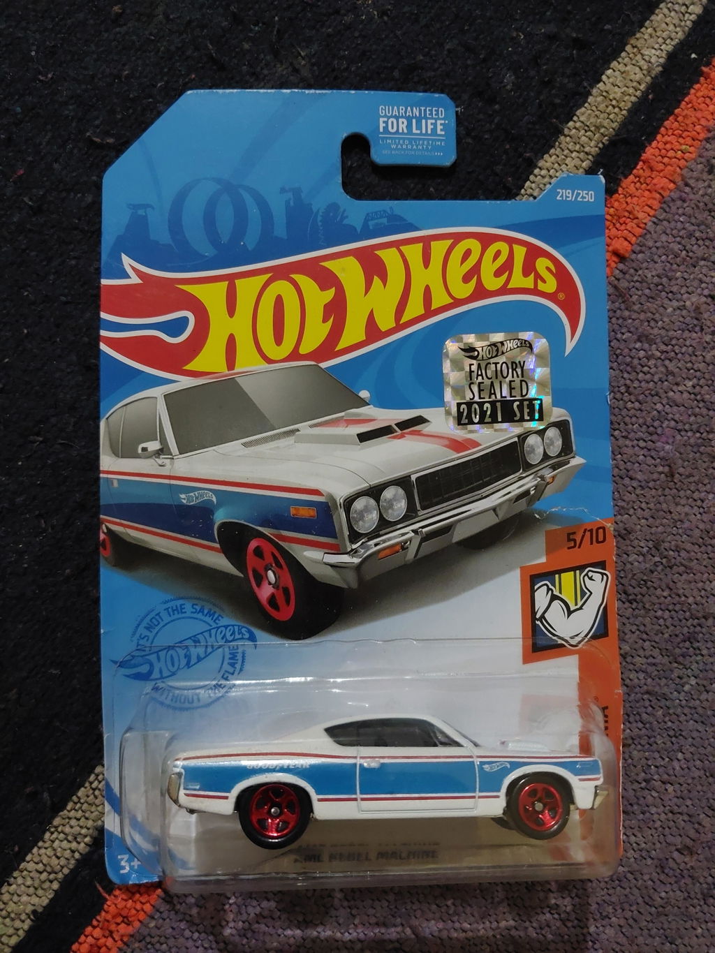 FACTORY SEALED - IMPORTED - HOT WHEELS -  AMC REBEL MACHINE - 2B