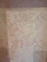 Linen Blooms | Neutral Floral Removable Contact Paper for Shelves, Cabinets, Walls, DIY Home Decor 134