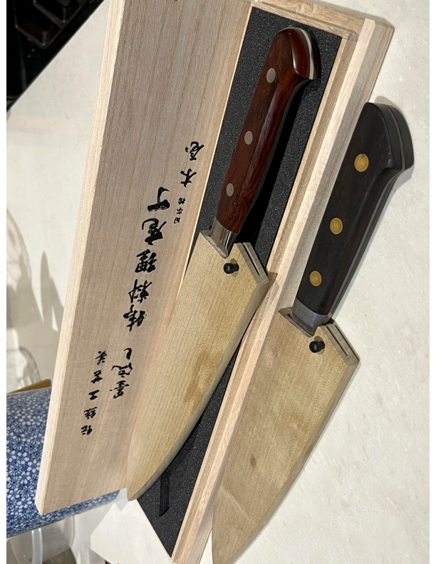 Saya Knife - Magnolia Wooden Sheath - Gyuto210mm | JapaneseChefsKnife