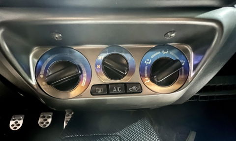 JDC Titanium HVAC Heater Control Overlays | Mitsubishi Evo 8/9