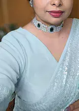DIYA MIRZA EMERALD NECKLACE