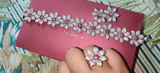 ELISHA FLORAL NANO DIAMOND NECKLACE