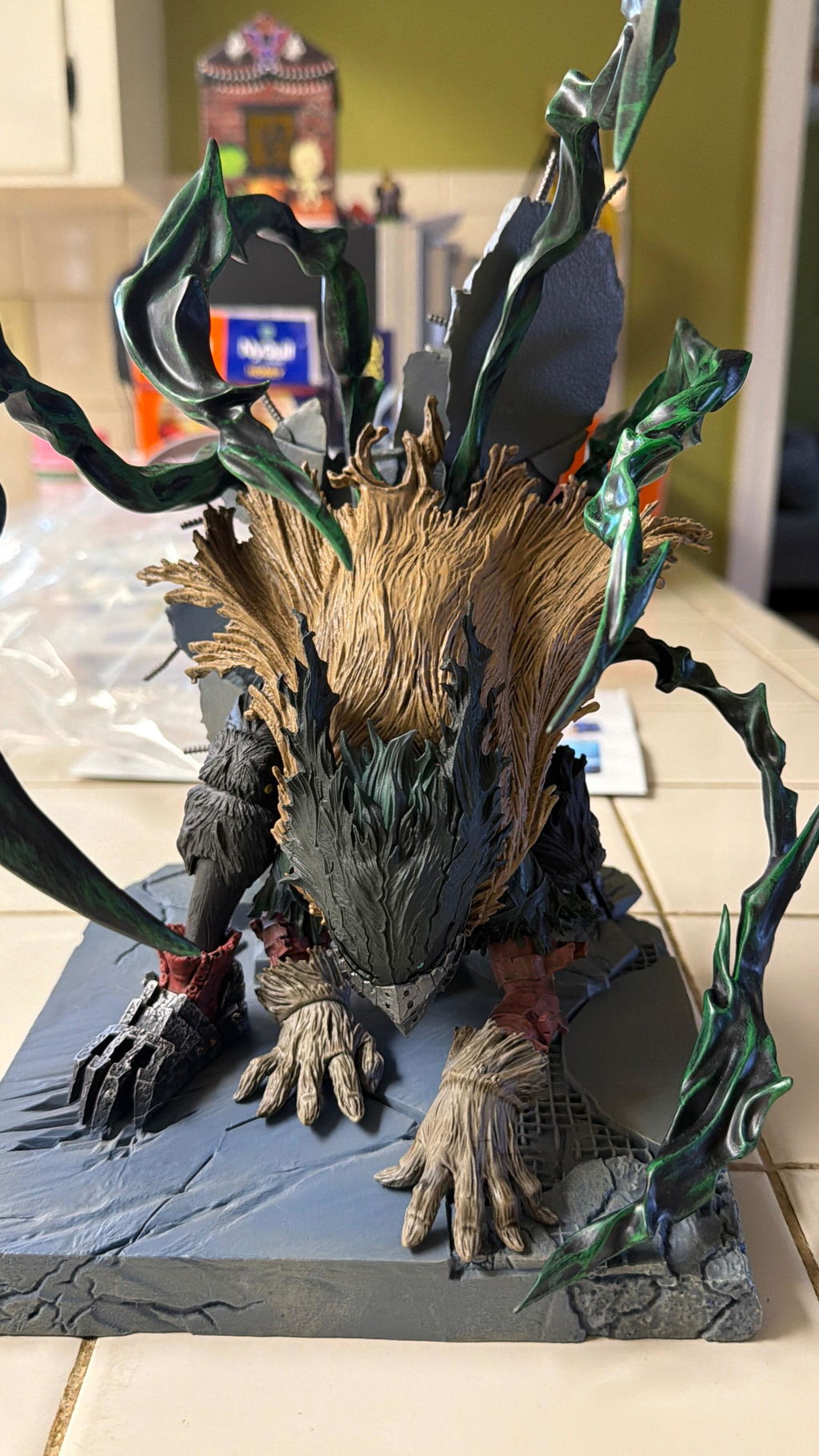 My Hero Academia Original Art Exhibition - Black Deku Figure
