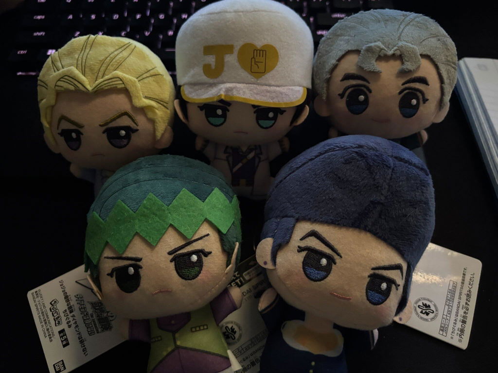 Jojo's Bizarre Adventure - Diamond is Unbreakable Chibigurumi Complete Set of 5
