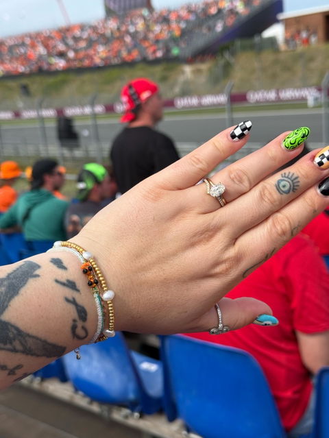 orange classic | mclaren-inspired race car bracelet