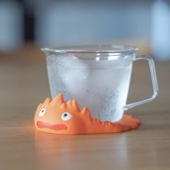 Official Ghibli Calcifer Coaster • Howls Moving Castle Mat/Beermat/Drink Coaster