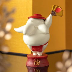 Official Ghibli Spirited Away Bobble Boby Figure • Oshira-sama/Radish Spirit Decor • GBL