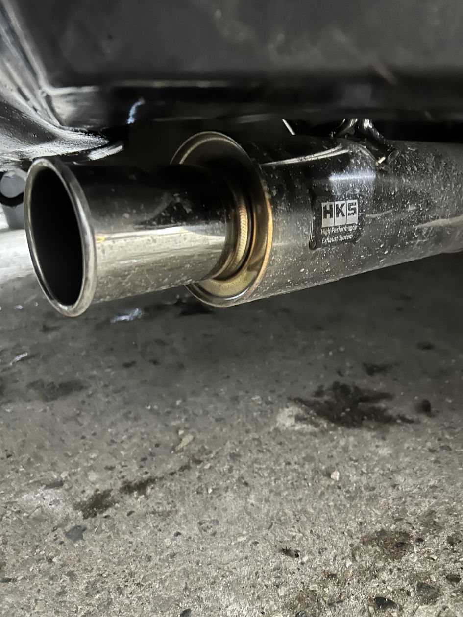 HKS Silent Hi-Power Axle-Back Exhaust for 2013-2020 Honda Fit GK