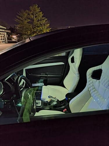 KARNOX Legacy X 8005 Universal Racing Seats Pair - White Diamond