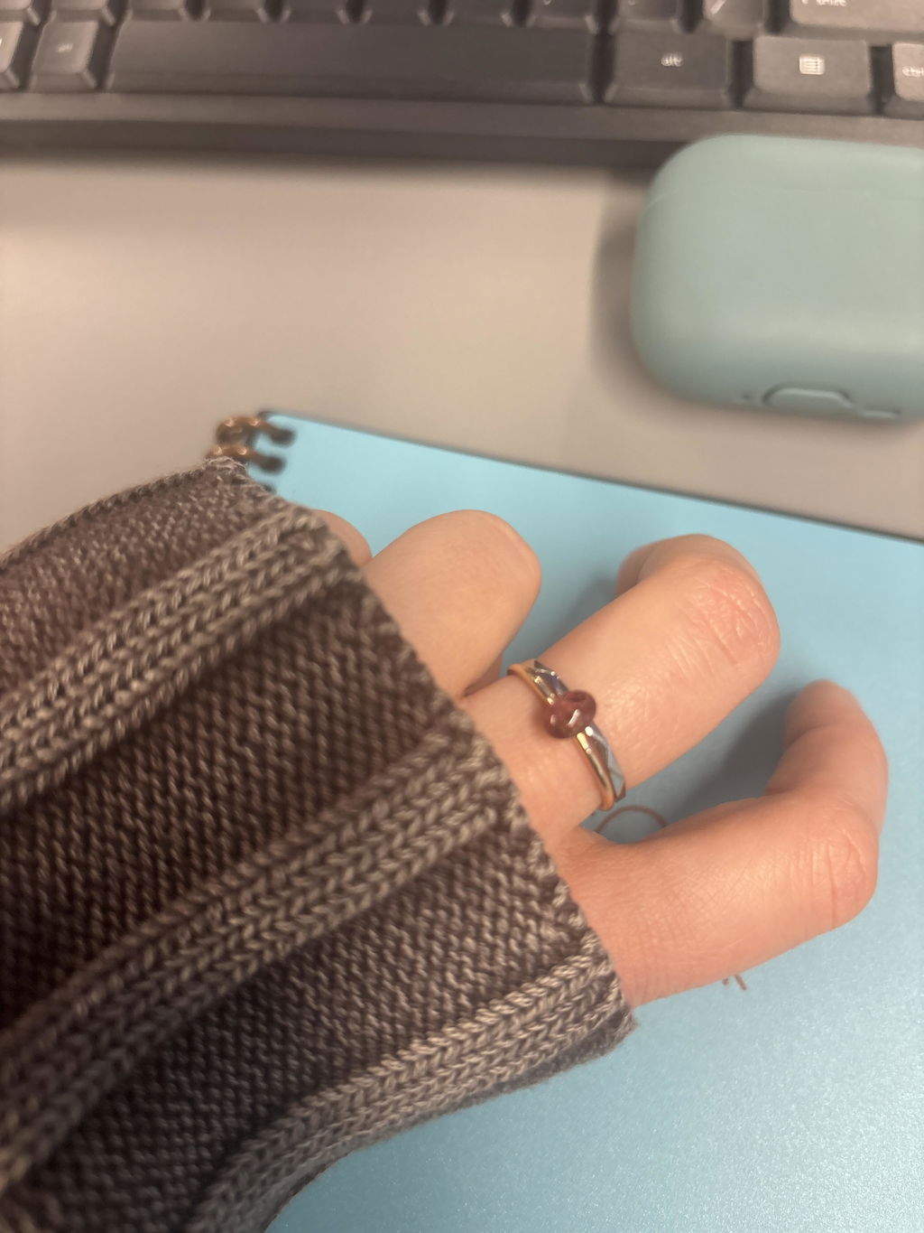 Delicate Oval Ring