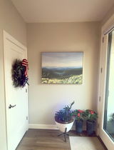 "Blue Ridge in Bloom" Art Print