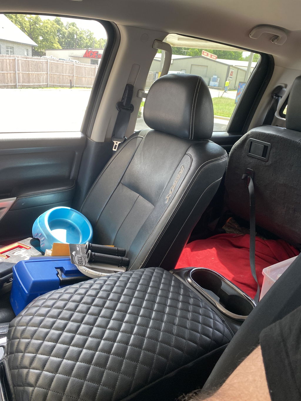 Center Console Armrest Cover for Nissan Titan 2016-2024