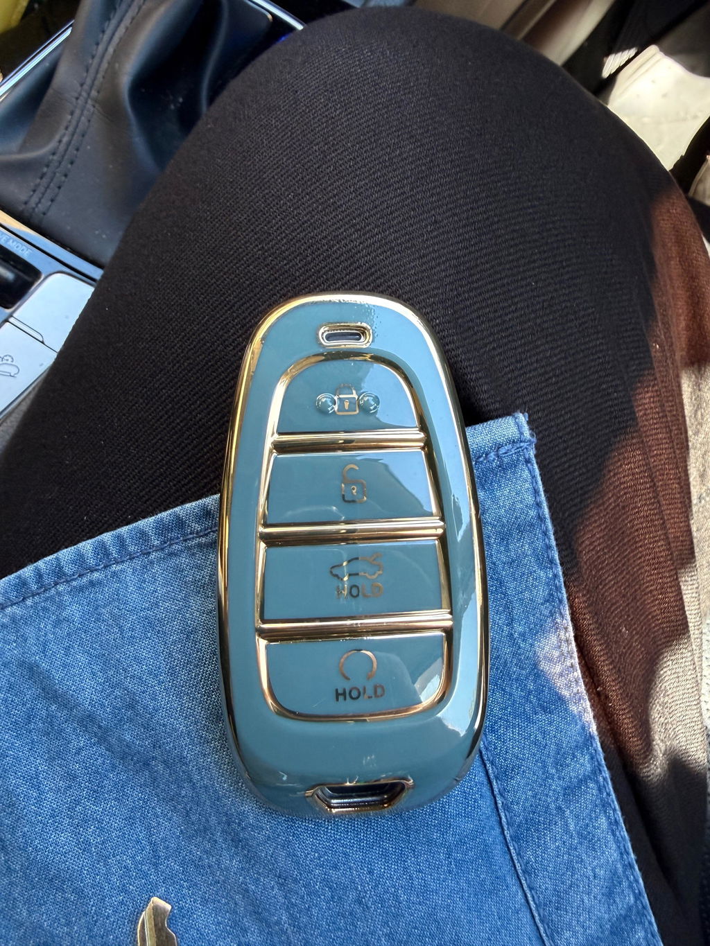 Hyundai Santa Fe Highlander, Tucson, Palisade Car key accessories | key fob cover
