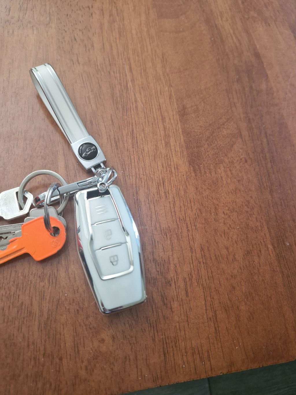 Mitsubishi key cover - 2 Button Silver Trim | 2021+ | Outlander key cover
