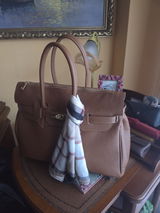 Bolso de Piel Pregato Juliette Marrón