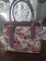 Bolso de mano Piel Pregato Serena Atrapasueños Rosa