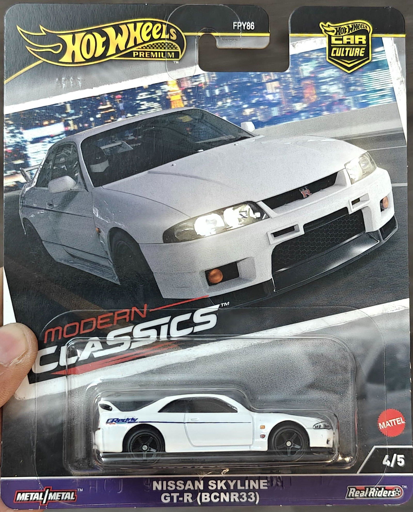 RLC Hot Wheels Nissan Skyline GT-R (R34) - Kinder Logs India