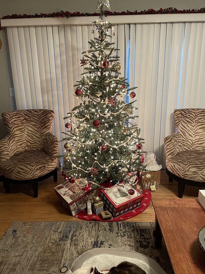 7 Foot King Noble Fir Artificial Christmas Tree Unlit – King of