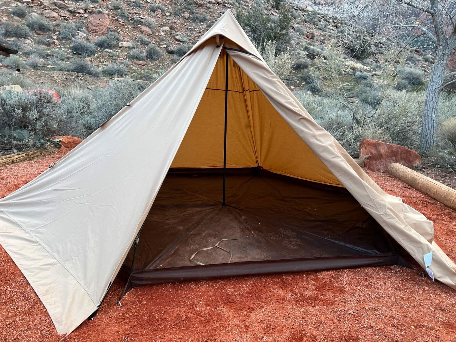テント　KingCamp Torino2 中古品 KingCamp TORINO II 4-Season Family Glamping Tipi Tent – KingCamp