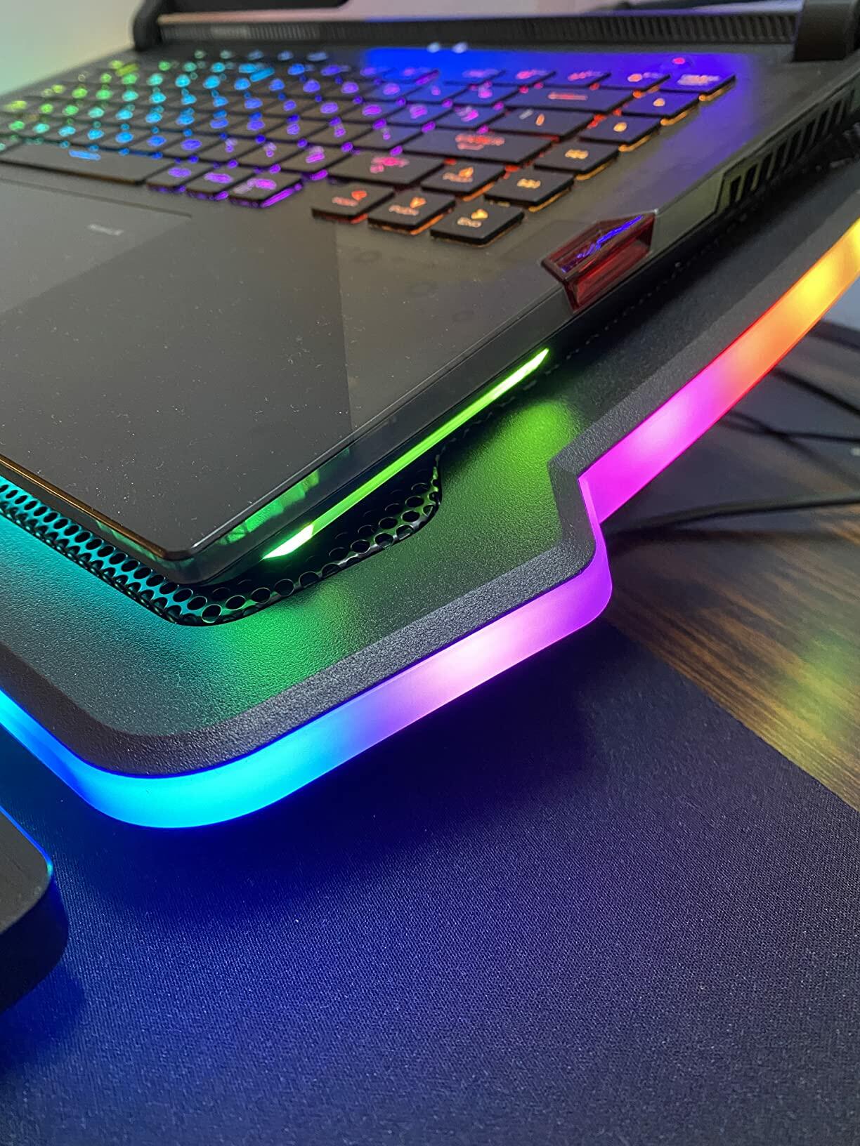 KLIM Ultimate RGB Cooling Pad | Powerful 200mm Fan – KLIM Technologies