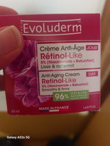 ✨ Crème Anti-Âge Rétinol-Like Jour – Evoluderm ✨