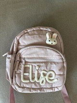 Personalized Quilted Toddler Backpack – Embroidered Name | Daycare & Preschool Bag