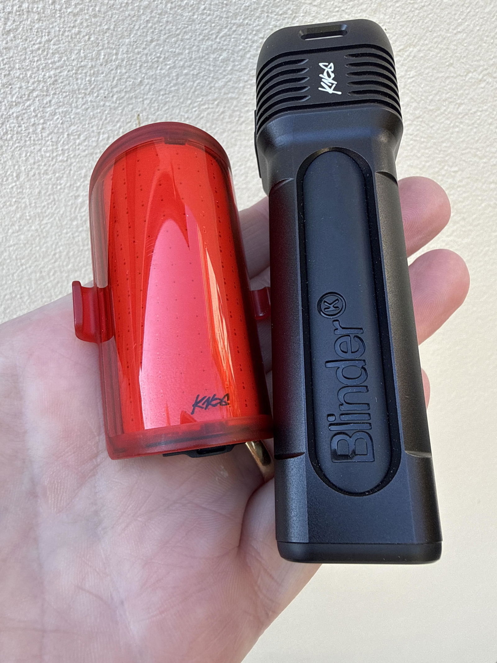 Blinder 1400 & Cobber Reflex Rear Bike Light Set | Knog