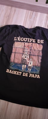 L'équipe de basket de papa -Tshirt personnalisé pour Papa