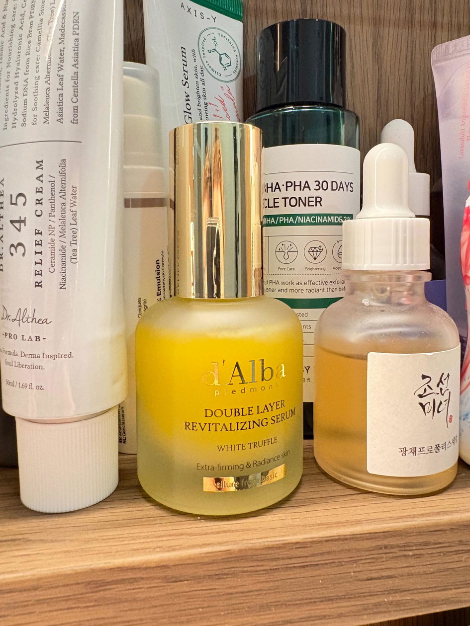 d'Alba - White Truffle Double Layer Revitalizing Serum – Korean