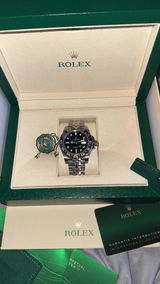GMT-Master II Oystersteel -  Black Dial Black Bezel Jubilee