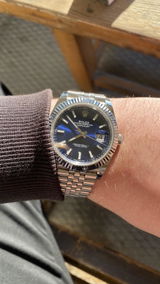 Datejust Oystersteel - Blue Dial Jubilee