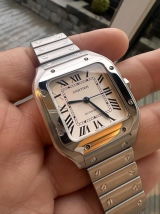 Santos Steel – White Dial