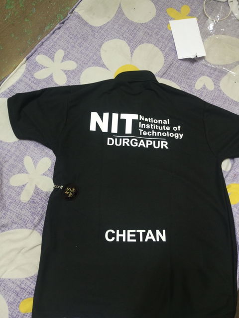 The NIT Durgapur Minimalist Polo Tee - 200GSM