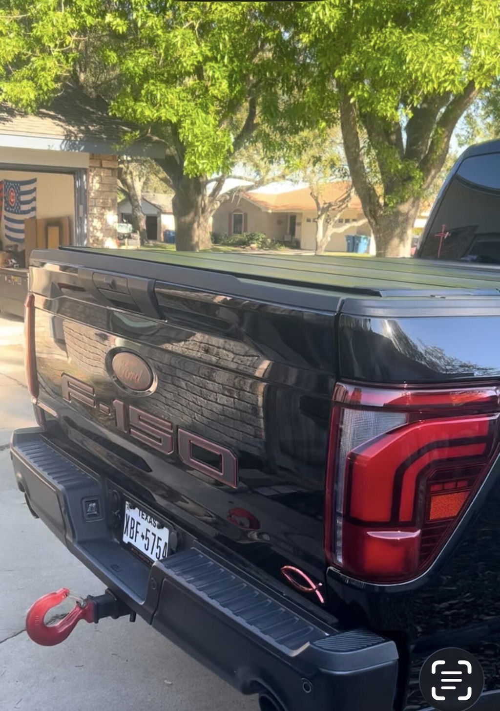 Full LED Tail Light Fit w Blind Spot for 2021-2025 Ford F150 F-150 Sequential Lights