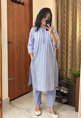 New Beautiful Cotton  Kurti Pant