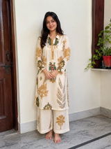 Subtle Printed Cotton Co-ord Set
