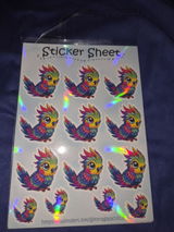 Kyra Galactica Sticker Set - 2 Bögen