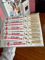 Hibachi Party Personalized Chopstick Sleeves