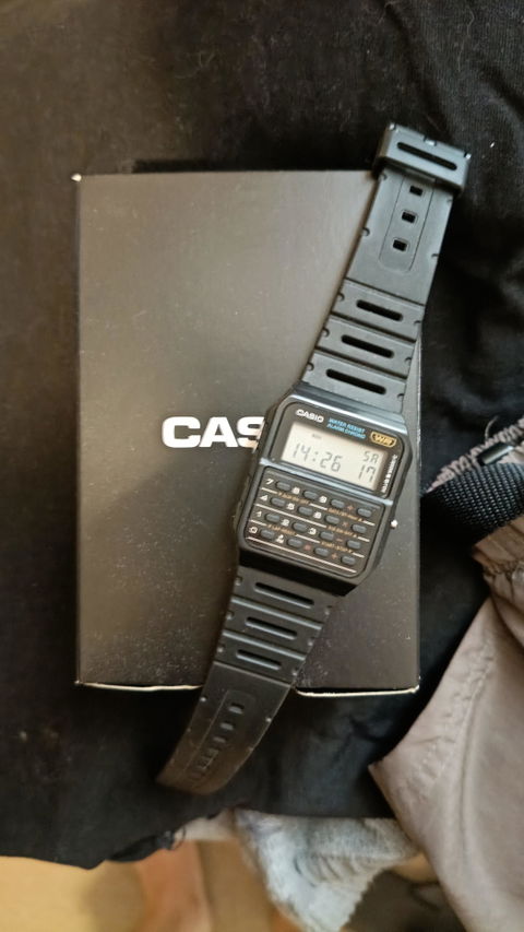 Reloj Casio Calculadora Hombre CA-53W-1
