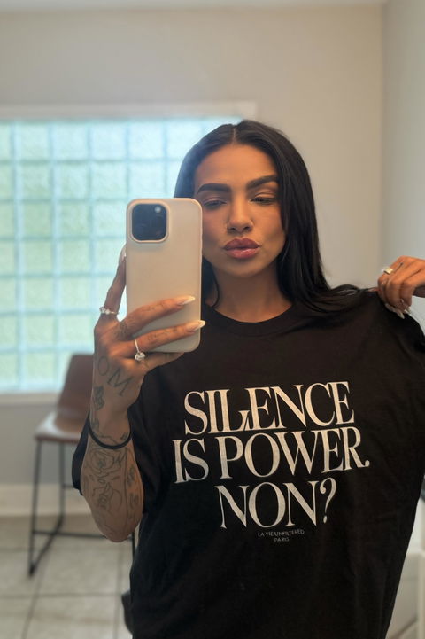 Silence Is Power — Unfiltered Tee