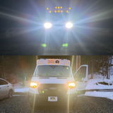 Fit for 2015-2025 Ford Transit-150/250/350 Custom H11 9005 LED Bulbs w/ Dust Cover | Pro-DC Series